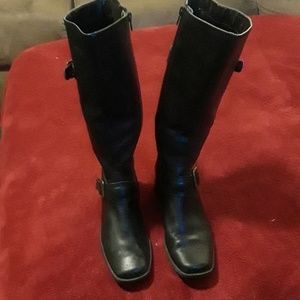 St John's bay Black leather boots